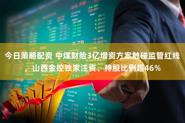 今日策略配资 中煤财险3亿增资方案触碰监管红线，山西金控独家注资、持股比例超46%